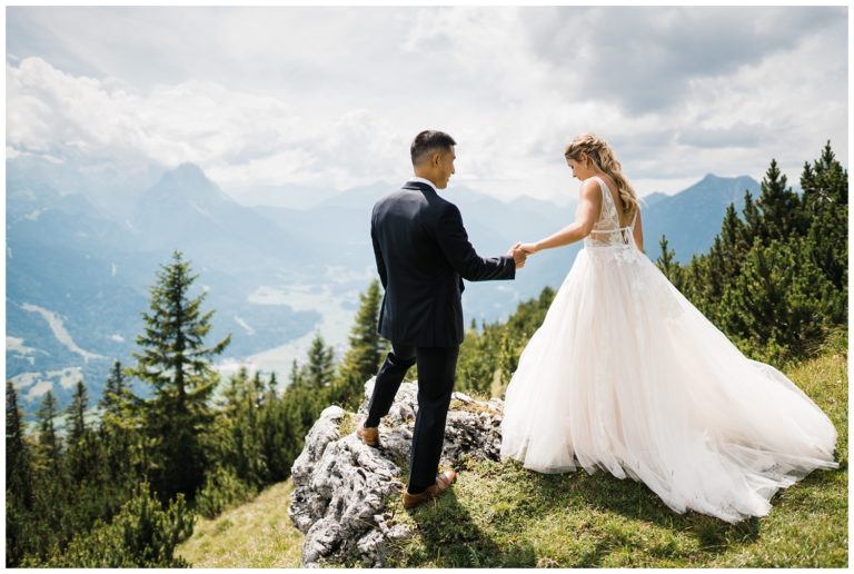 Stunning After-Wedding Shoot in the German Alps