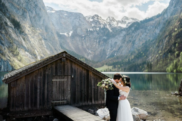 Stylish Spring Adventure Wedding in Berchtesgaden National Park, Germany